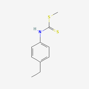 Methyl (4-ethylphenyl)carbamodithioate