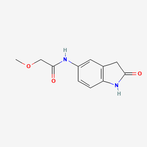 2-methoxy-N-(2-oxoindolin-5-yl)acetamide
