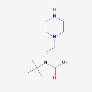 molecular formula C11H22N3O2- B8637718 C11H22N3O2- 