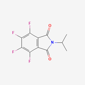 molecular formula C11H7F4NO2 B8637726 N-isopropyl-tetrafluorophthalimide CAS No. 116508-55-5