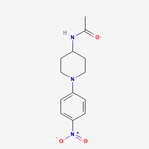 N-(1-(4-nitrophenyl)piperidin-4-yl)acetamide
