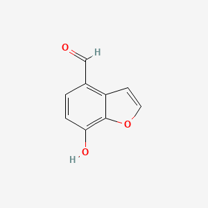 7-Hydroxybenzofuran-4-carbaldehyde