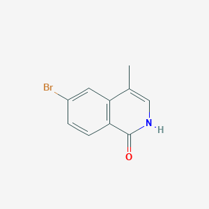 6-Bromo-4-methylisoquinolin-1(2H)-one