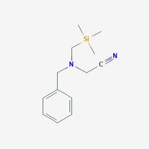 [Benzyl(trimethylsilylmethyl)amino]acetonitrile