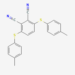3,6-Bis[(4-methylphenyl)sulfanyl]benzene-1,2-dicarbonitrile