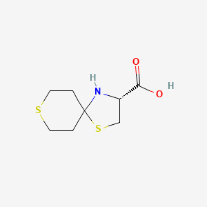 (3R)-1,8-Dithia-4-azaspiro[4.5]decane-3-carboxylic acid