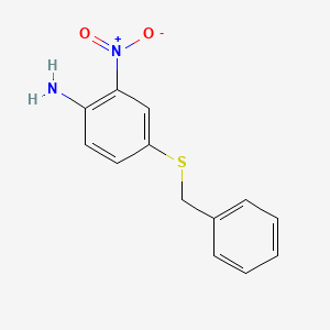 4-(Benzylthio)-2-nitroaniline