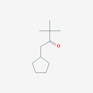 2,2-Dimethyl-4-cylcopentyl butan-3-one