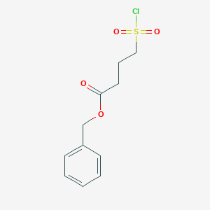 Benzyl 4-(chlorosulfonyl)butanoate