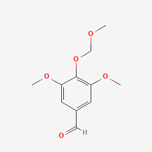 molecular formula C11H14O5 B8637921 3,5-Dimethoxy-4-(methoxymethoxy)benzaldehyde 