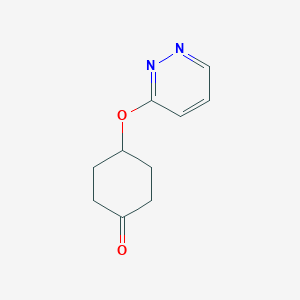 4-(Pyridazin-3-yloxy)-cyclohexanone