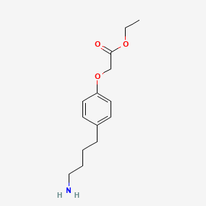 Ethyl [4-(4-aminobutyl)phenoxy]acetate