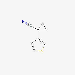 1-(3-Thienyl)cyclopropanecarbonitrile