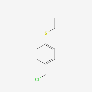 molecular formula C9H11ClS B8637967 4-(Ethylthio)benzyl chloride CAS No. 3446-75-1