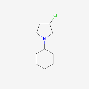N-cyclohexyl-3-chloropyrrolidine