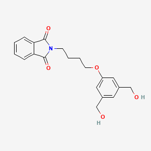2-(4-(3,5-Bis(hydroxymethyl)phenoxy)butyl)isoindoline-1,3-dione