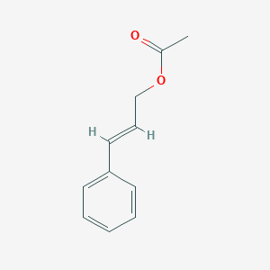 molecular formula C11H12O2 B086382 Cinnamyl Acetate CAS No. 103-54-8