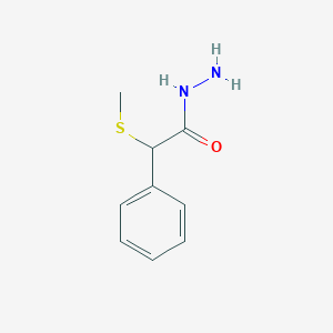 2-(Methylthio)-2-phenylacetohydrazide
