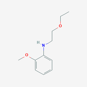 N-(2-ethoxyethyl)-2-methoxyaniline