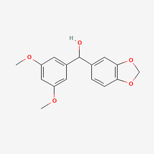 Benzo[1,3]dioxol-5-yl-(3,5-dimethoxy-phenyl)-methanol