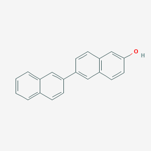 molecular formula C20H14O B8638284 [2,2'-Binaphthalen]-6-ol CAS No. 843664-77-7
