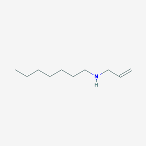 molecular formula C10H21N B8638319 N-(Prop-2-en-1-yl)heptan-1-amine CAS No. 91342-40-4