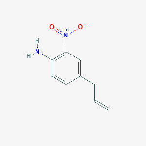 molecular formula C9H10N2O2 B8638326 4-Allyl-2-nitroaniline CAS No. 160522-85-0