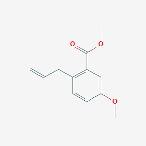 2-Allyl-5-methoxy-benzoic acid methyl ester