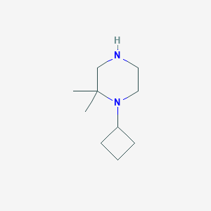 1-Cyclobutyl-2,2-dimethylpiperazine