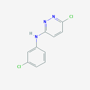 6-chloro-N-(3-chlorophenyl)pyridazin-3-amine