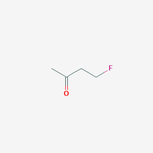 molecular formula C4H7FO B8638378 4-Fluoro-2-butanone 