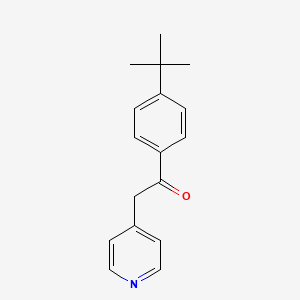 1-[4-(1,1-Dimethylethyl)phenyl]-2-(4-pyridyl)ethanone