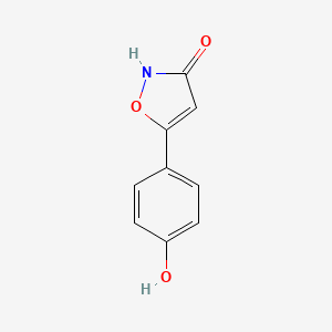 5-(4-Hydroxyphenyl)isoxazol-3-ol