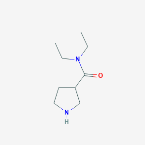 N,N-diethyl-3-pyrrolidinecarboxamide