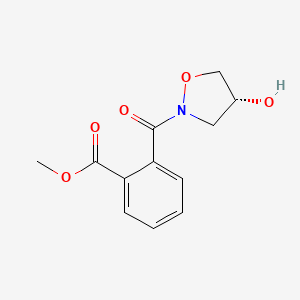 2-[(R)-4-Hydroxyisoxazolidine-2-carbonyl]benzoic acid methyl ester