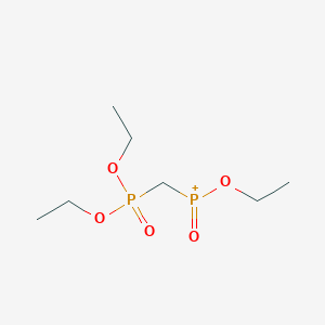 molecular formula C7H17O5P2+ B8638524 Diethyl (ethoxyphosphinyl)methylphosphonate CAS No. 179015-82-8