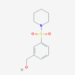 (3-(Piperidin-1-ylsulfonyl)phenyl)methanol