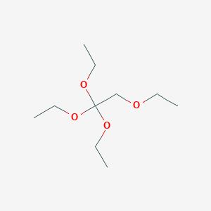 molecular formula C10H22O4 B8638836 1,1,1,2-Tetraethoxyethane CAS No. 58995-67-8