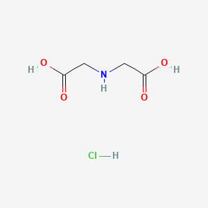 molecular formula C4H8ClNO4 B8638863 Iminodiacetic acid hydrochloride CAS No. 2802-06-4