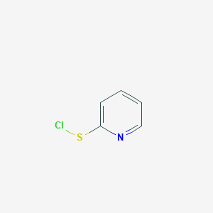 molecular formula C5H4ClNS B8638905 2-(Chlorosulfanyl)pyridine CAS No. 59089-57-5