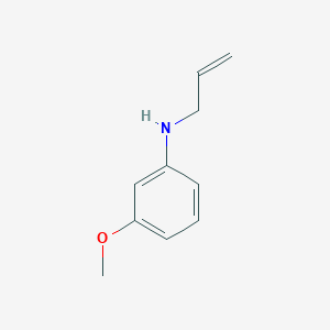 molecular formula C10H13NO B8639020 N-allyl-3-methoxyaniline 
