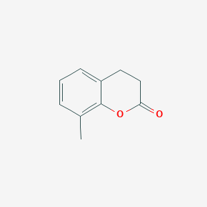 molecular formula C10H10O2 B8639043 8-Methylchroman-2-one 