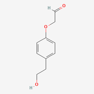 2-(4-(2-Hydroxyethyl)phenoxy)acetaldehyde