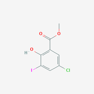 Methyl 5-chloro-2-hydroxy-3-iodobenzoate