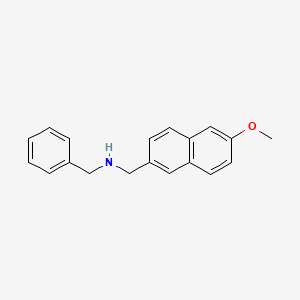 Benzyl[(6-methoxynaphthalen-2-yl)methyl]amine