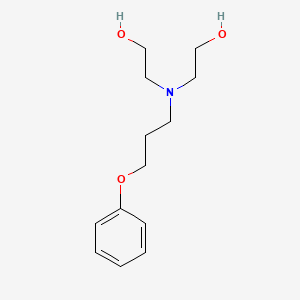 Ethanol, 2,2'-[(3-phenoxypropyl)imino]bis-