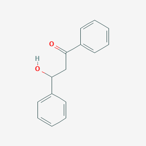 molecular formula C15H14O2 B8639201 3-Hydroxy-1,3-diphenylpropan-1-one CAS No. 42052-51-7