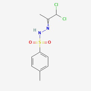 N'-[2,2-dichloro-1-methylethylidene]-4-methylbenzenesulfonohydrazide