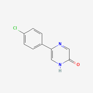 5-(4-Chlorophenyl)pyrazin-2-ol
