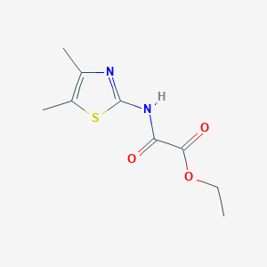 Ethyl 4,5-dimethylthiazol-2-ylcarbamoylcarboxylate